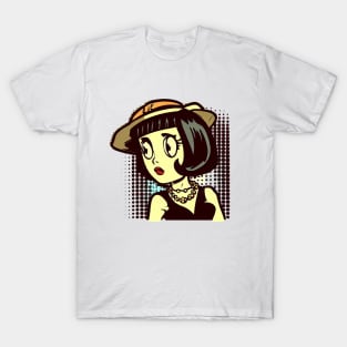 Vintage Vixen - Cartoon 20s Girl T-Shirt